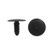 uxcell 50 Pcs 8mm Hole Dia 25mm Head Plastic Rivets Fastener Push Clips for Car