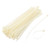 uxcell Plastic Self Locking Reusable Cable Zip Ties Fastener 198 x 5mm 100pcs Beige