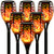 Walensee Solar Lights Outdoor Upgraded 43"(6 PACK) 96 LED Waterproof Flickering Flames Torch Lights Outdoor Solar Spotlights Landscape Decoration Lighting Dusk to Dawn Auto On/Off Security Torch Light
