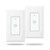 KKCOOL Smart Switch-Smart Light Switch Compatible with Alexa, Google Assistant and SmartThings, Needs Neutral Wire, Single Pole WiFi Wall Switch, Remote Control, Schedules, No Hub Needed, 2 Pack