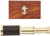 Pirate Telescope for Kids with Wooden Box - 6" Handheld Brass Pirate Telescope with Wooden Box - Best Pirate Costume Accessory for Kids