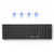 Rechargeable Bluetooth Keyboard, Seenda Multi Device Slim Wireless Bluetooth Keyboard(4-Device Sync) with Numeric Keypad for Windows Laptop PC Computer Surface, Space Gray