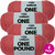 Caron Rose, One Pound Yarn, Multipack of 4, 4 Pack