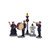 Lemax Village Collection Christmas Band Set of 5 #62323
