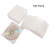 HAPLIVES CD/DVD/BluRay Sleeves,Double-Sided Refill Plastic Sleeve for CD and DVD Storage Binders,100 Pack (White)