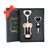 Gold Rose Wine Corkscrew & Stopper Gift Set