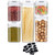 WEZVIX Airtight Food Storage Containers - 5 Pieces Cereal Storage Containers Set, BPA Free Plastic Containers for Kitchen Pantry Organization and Storage
