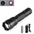 IR Flashlight 850nm, PROFORUS IR Illuminator Flashlights 5W 850nm Night Vision Infrared Light Torch 1 Mode for Hunting Varmint Coyote Hog Fox - To be used with Night Vision Device (Battery included)