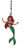 Disney Classic Disney PRINCESS movie assorted Character Ceiling FAN PULL light chain (Ariel - Mermaid)