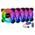 BESPORTBLE 5 Fans Computer Case Fan 120mm RGB Colorful PC CPU Cooling Fan Cooler Silent High Airflow with RGB Controller