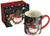 LANG - 14 oz. Ceramic Coffee Mug - "Chalkboard Snowman", Art by Susan Winget - Snowflakes, Snowman
