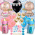 Gender Reveal Party Supplies kit- 89 Pieces Gender Reveal Decorations, Baby Shower, Baby Gender Reveal ideas, Boy or Girl Banner, Gender Reveal Cupcake Toppers, Mommy to be Sash for Baby Shower