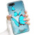 for iPhone 6 Plus, iPhone 6S Plus, Protective Art Design Soft Back Case Phone Cover, IMD IMD0008 Blue Butterfly 0008