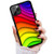 for iPhone 11, Art Design Soft Back Case Phone Cover, HOT12087 Abstract Rainbow