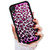 for iPhone XR, Art Design Soft Back Case Phone Cover, HOT12119 Purple Leopard