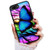 for iPhone 6 Plus, iPhone 6S Plus, Art Design Soft Back Case Phone Cover, HOT12889 Blue Butterfly 12889