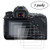 UGpine LCD Screen Tempered Glass Film Compatible with Canon EOS 6D Mark II Digital SLR Camera 9H Optical Hard Tempered Glass Cover Full Coverage (5 Packs)