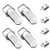 MTMTOOL 4-Pack 71mm Stainless Steel Hardware Cabinet Boxes Spring Loaded Latch Catch Toggle Hasp
