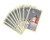 Catholic First Communion Holy Prayer Card- Heavenly Feast Beautiful Image of Jesus Christ Granting communion to a Boy and a Girl (10 PACK)