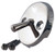 Westbrass R330-05 3-1/8 in. Two-Hole Trip Lever Overflow Face Plate and Screws, Polished Nickel
