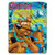 Scooby-Doo, "Whole Gang" Micro Raschel Throw Blanket, 46" x 60", Multi Color