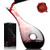 NUTRIUPS Wine Decanter Hand Blown Lead-Free Crystal Red Wine Carafe Classic Pierced Designed Wine Decanter Aerator Crystal Wine Decanter Luxury Wine Accessory for Gift