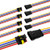 LanHong 4 Pin Way 16 AWG Car Waterproof Electrical Connector Plug with Wire AWG Marine Pack of 5