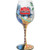Santa Barbara Design Studio GLS11-5590C WINE GLASS CHICAGO 15-ounces Multi-color