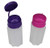 Salt and Pepper Shakers with Lids - Travel Mini Shaker Plastic Set for Camping