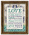 Carpentree Love is Patient Framed Art, 10 x 13"