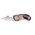 American Flag Coin Pocket Knife with Gold-Layered Bicentennial Quarter| 3-inch Stainless Steel Blade | Genuine United States Coin | Collectible | Certificate of Authenticity