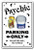 Psychic Sign Parking Palm Reading Gypsy Tarot Reader Palmist Fortune Teller | Indoor/Outdoor | 17" Tall