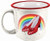 Spoontiques Wizard of Oz Ruby Slippers Camper Mug, 14 ounces, White