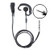Pryme LMC-1EH42 Ear Hook Earpiece and Mic Headset for Vertex Standard EVX-S24 Two Way Radios