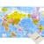 Puzzle Life,World Map - 1000 Piece Jigsaw Puzzle [Pouch Included]