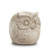 Abbott Collection Terracotta Rustic Fat Owl Garden Statue, Antique