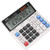 Calculator, ONXE Standard Function Electronics Desktop Calculators, Solar Dual Power, Big Button and 12 Digit Bold Font Large LCD Display, Handheld for Daily and Basic Office (DC2133)