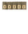 Park Designs Star Patch Primitive Lined Valance 60'' x 14''