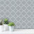 Guvana Silver Gray Trellis Wallpaper Contact Paper Removable Wallpaper Peel and Stick Wallpaper Self Adhesive 17.7"?197" Modern Waterproof Contact Paper for Wall Livingroom Bedroom Cabinets Decor