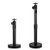Ivosmart Extendable Video Projector Ceiling Mount Bracket Height Adjustable (9" to 15.75") with Protective Base Cover(Black)