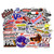 Car Stickers [50 Pieces], Laptop Stickers Motorcycle Bicycle Skateboard Luggage Decal Graffiti Patches Stickers for Laptop [No-Duplicate Sticker Pack] (Racing Sticker)