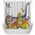 ArtBones Dinosaur Bathroom Shower Curtain Waterproof Polyester Fabric Animal Wildlife Kids Bathroom Decor Shower Curtain with Hooks 72x72inch (Dinosaur)