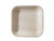 7 Inch Party Pack of 75 Eco-Friendly Dinnerware Set - 25 Disposable 7" Square Palm Leaf Plates, 25 Wood Forks, 25 Wood Knives