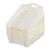 Neadas White Plastic Storage Baskets for Drawer Cupboard, 11.21" x 7.87" x 2.76", 6 Packs