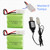 7.2V 2400mAh Rechargeable Ni-MH Battery AA Battery Pack with Standard Tamiya Connector for RC Car RC Truck Household Appliances 2 Pack with USB Charger