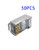 CAT6 Metal Shield RJ45 Coupler Network Plug 8P8C Connector Modular Network Plug Connector?50Packs? (1)