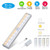 Closet Lights Battery Operated, 20 LED Wireless Wardrobe Light USB Rechargeable, Portable Motion Sensor Night Light Bar Stick on Kitchen Cupboard Pantry under Cabinet Counter, Hallway Stairs, Bathroom