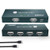 USB Switch for 2 Computers Sharing 4 USB 20 Port Devices USB 20 Peripheral Switch Box Hub for OneButton Swapping Compatible with Windows Mac Linux Powered by USB with 2 USB Cables
