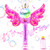 Happara Bubble Machine 1000 Bubbles Per Minute, Automatic Bubble Blower with Detachable Wings & Bubble Solution, Musical Light-up Bubble Wand Great for Kids Birthday, Party, Outdoor Activity Toys