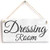 na Dressing Room - Shabby Chic Sign/Plaque 10x5 inch